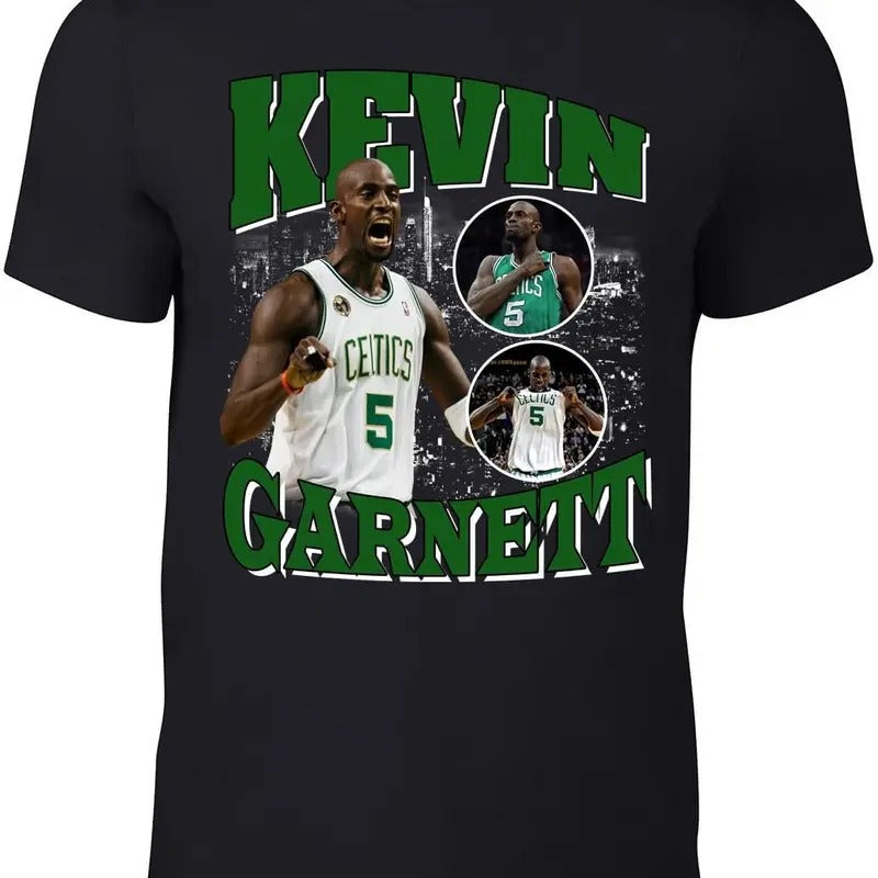 Boston Kevin Garnett Bootleg Style T-Shirt