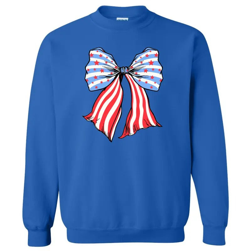 Bow-tiful Stars & Stripes Sweatshirt 'NLB'