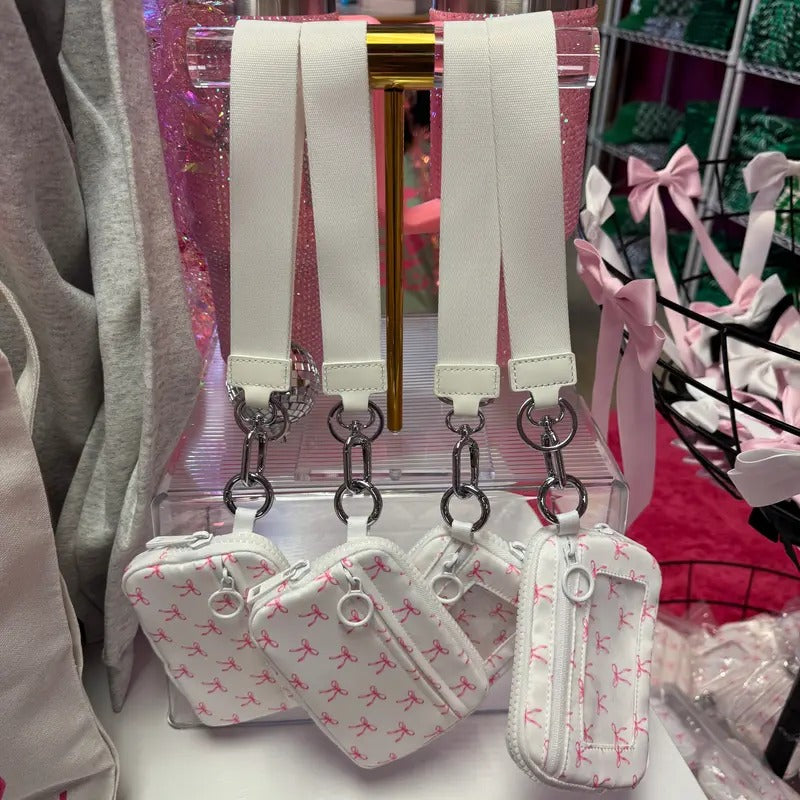 Bows Wristlet Wallet - Stylish Design for Everyday Use, Ideal for Shopping and Saving Cash