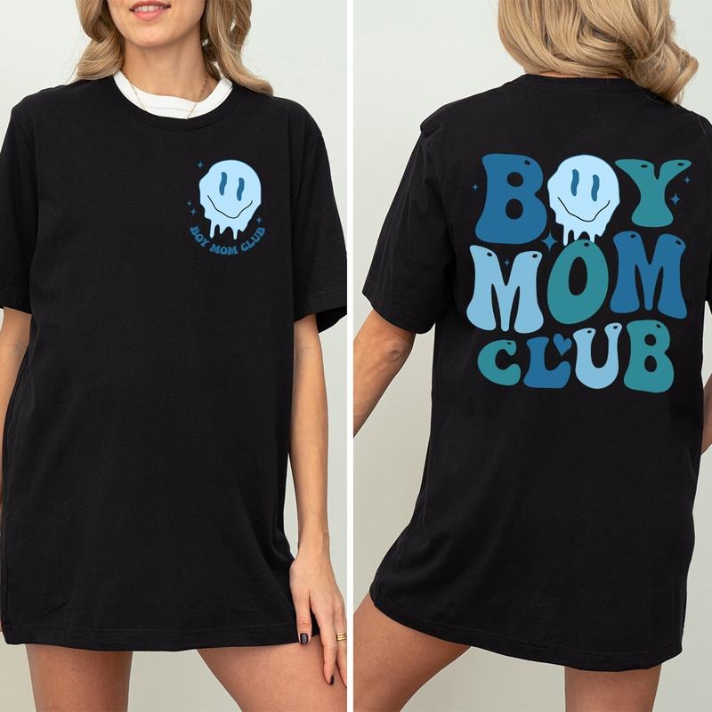 Boy Mom Club Shirt, Boy Mama Club Tshirt, Boy Mama Tee, New Mom Gift, Boy Mama Era ,Mothers Day Gift, Birthday Gift for Mom