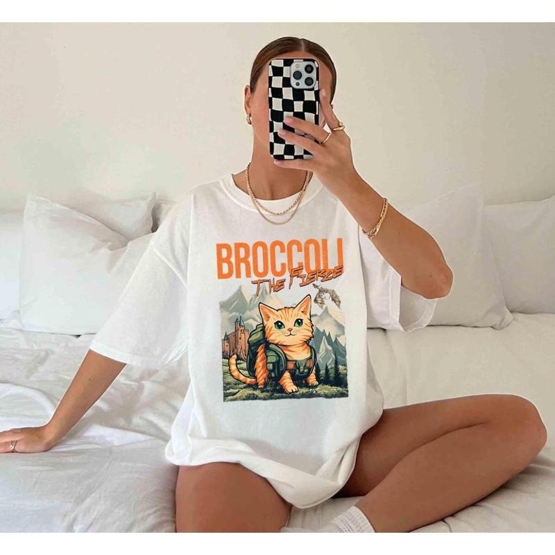 Broccoli the Fierce Shirt, Sworn Protector of the Quest Squad, Fourth Wing Inspired, Fantasy Bookish, Dragon Rider Gift, Fun