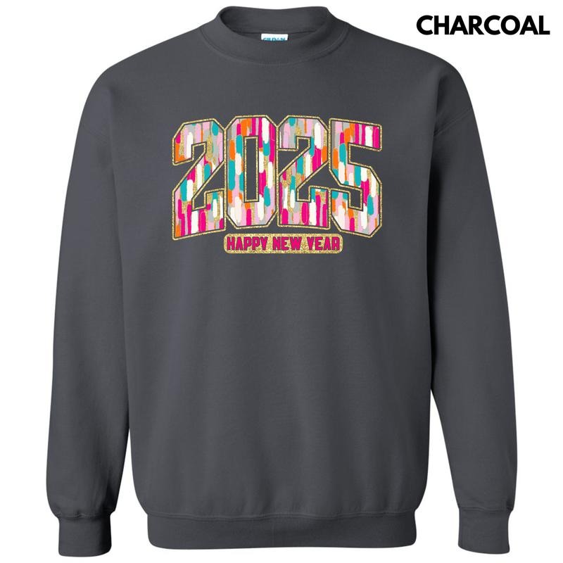 Brushstroke 2025 New Year Sweatshirt 'NLB'