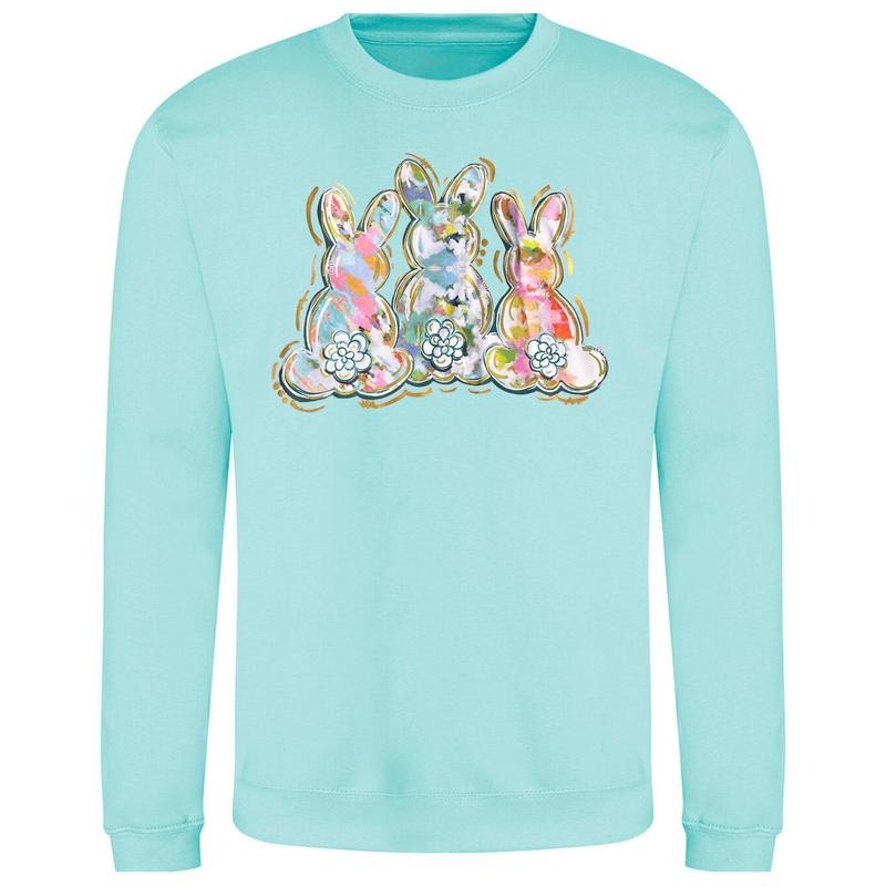 Brushstroke Peter Cottontail Just Hoods Sweatshirt