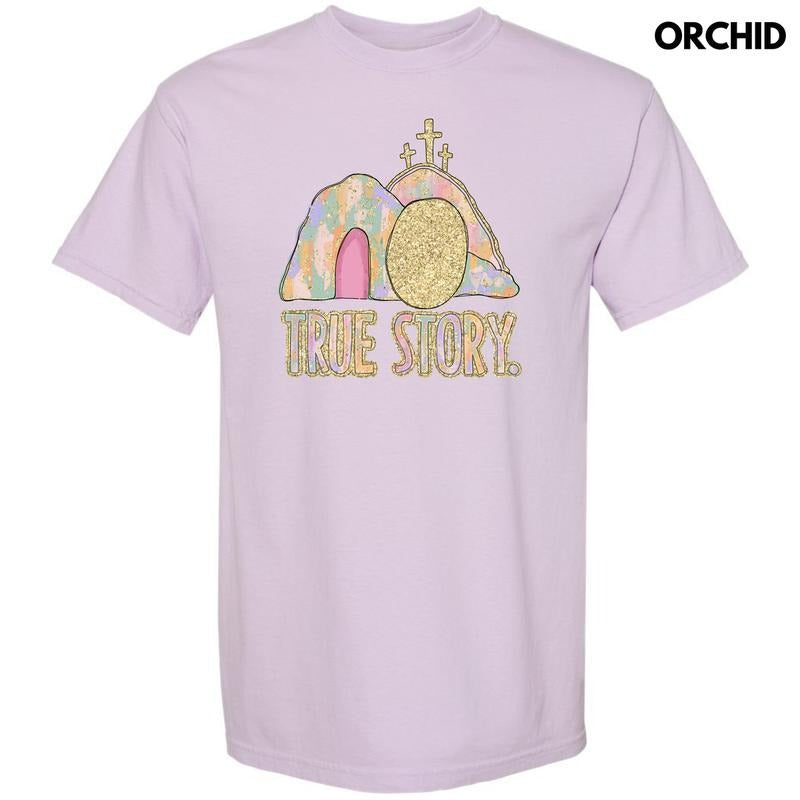 Brushstroke True Story Comfort Colors T-Shirt 'NLB'