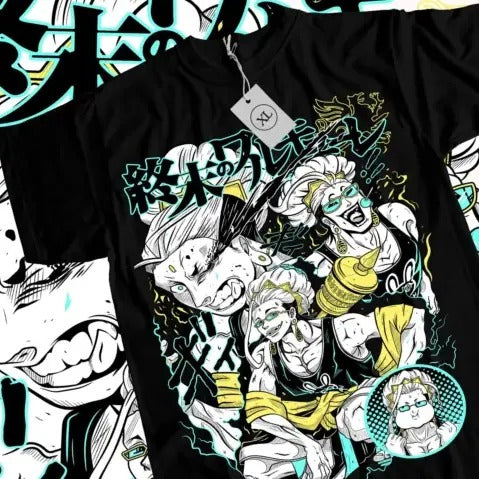 Buda T-Shirt Record Of Ragnarok Buddha Anime Horror Fan Gift Girl shirt All Size