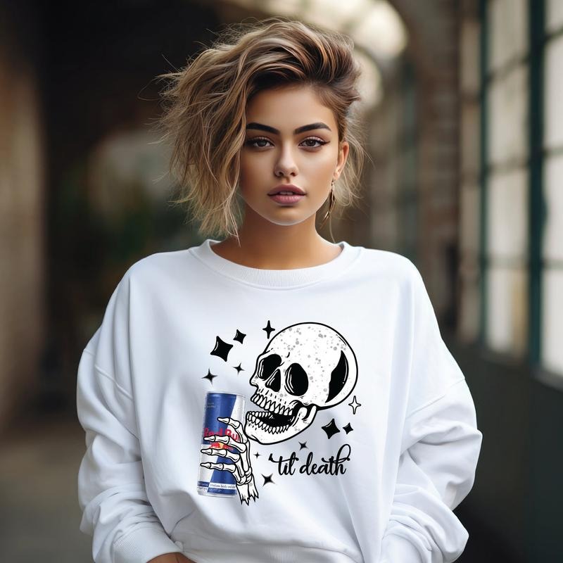 Bull Energy Drink, Redbull Shirt, Comfortable Womenswear, Gift for her