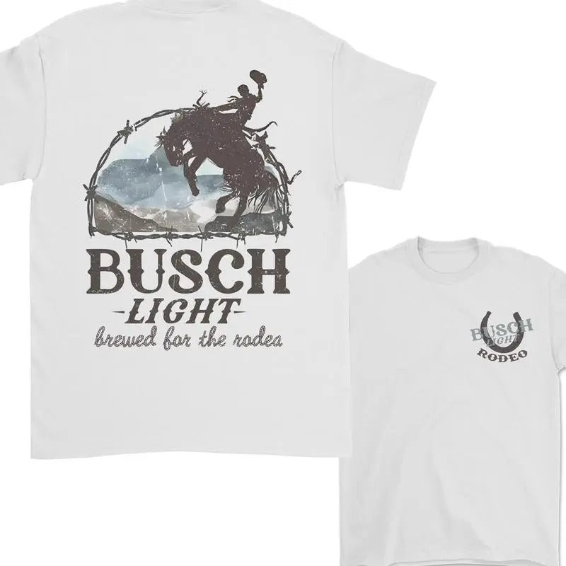 Busch Light Rodeo Hoodie Busch Light Brewed For Th_657 - Unisex And Inclusive - Multiple Colorways - Full Size Range