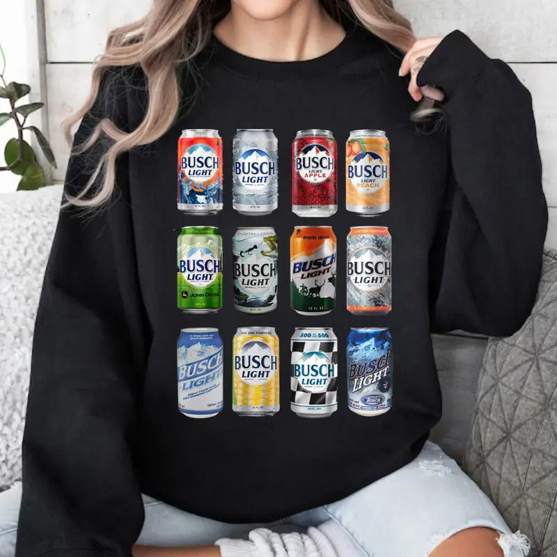 Busch Light Sweatshirt, Busch Lovers Shirt