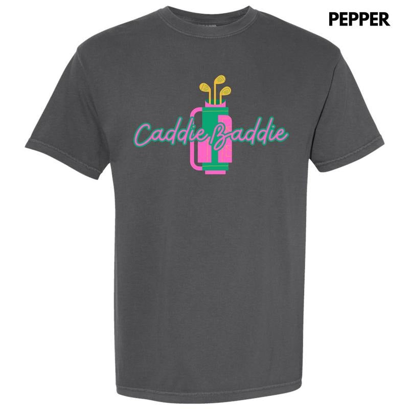 Caddie Baddie Comfort Colors T-Shirt 'NLB'