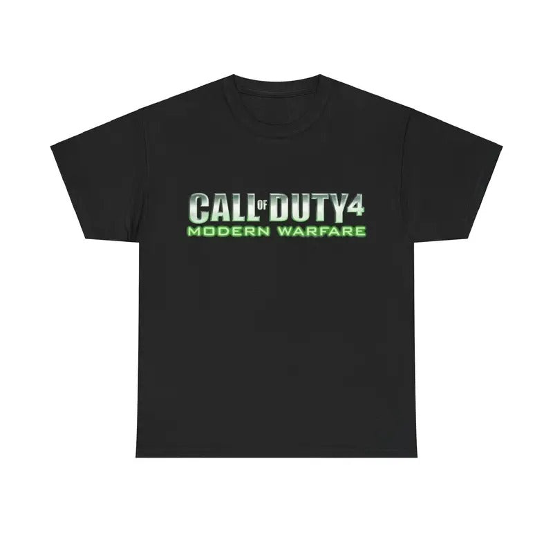 Call of Duty Modern Warfare Tee Shirt Cotton Menswear Cotton Menswear Top Decoration