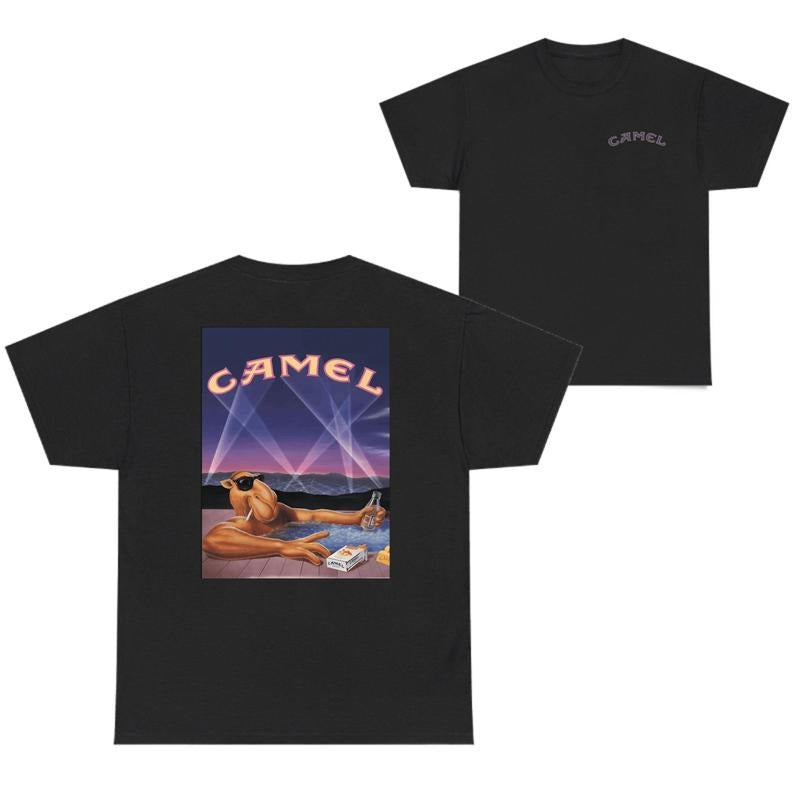 Camel Retro Shirt, Camel Joe Shirt, Retro Shirt, Gift Ideas Men's and Women Casual Cotton Streetwear Shirt