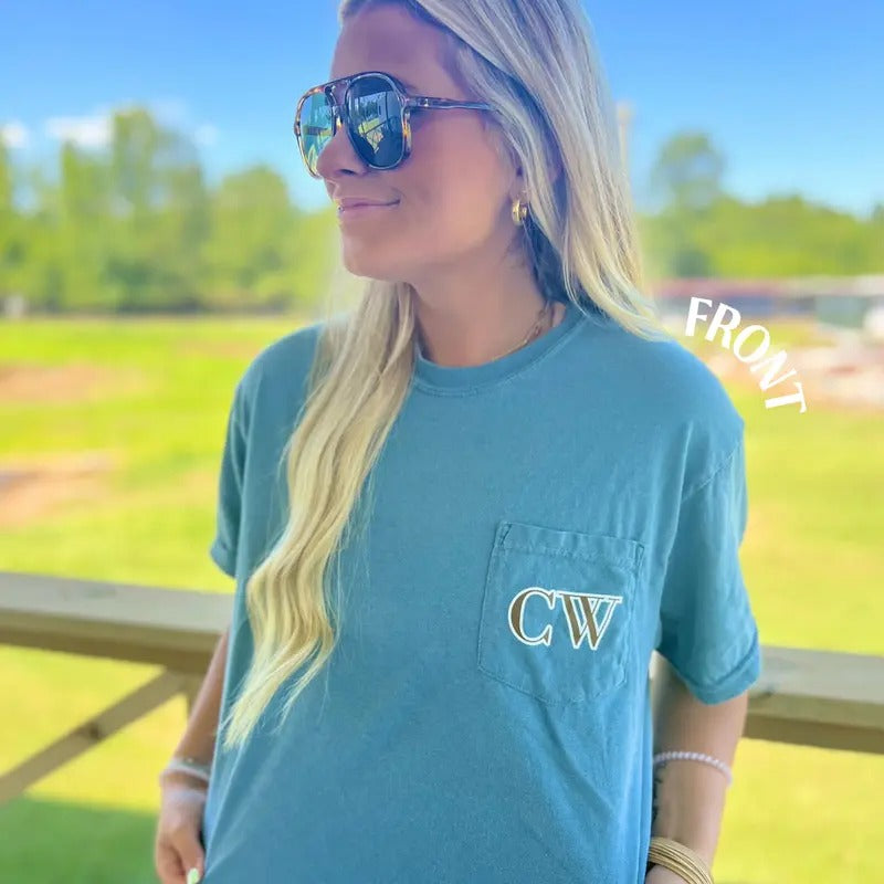Cami Wade - Lab and Duck Pocket Tee - Comfort Colors