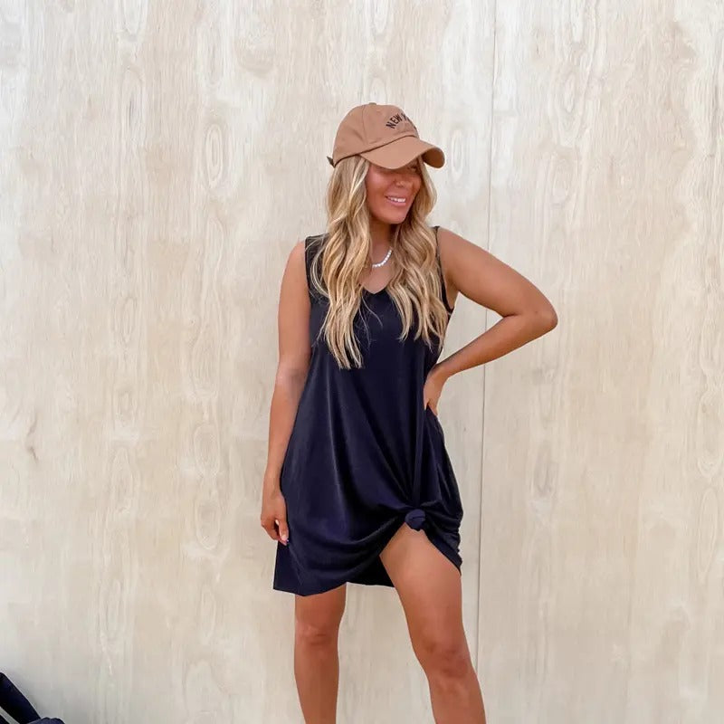 Can't Convince Me Black Dress