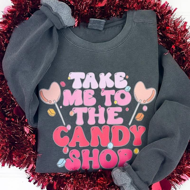 Candy Shop Comfort Colors Sweatshirt