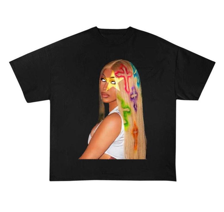 Car.di B Shirt, white eye Funny Tee