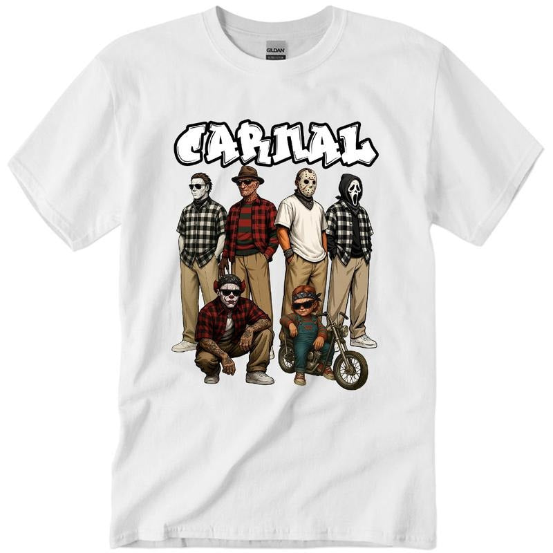 Carnal Horror Characterss Shirt, Horror Halloween Shirt, Horror Characters Shirt, Trending Halloween Shirt, K!ller Movie Series Shirt, Horror Shirt