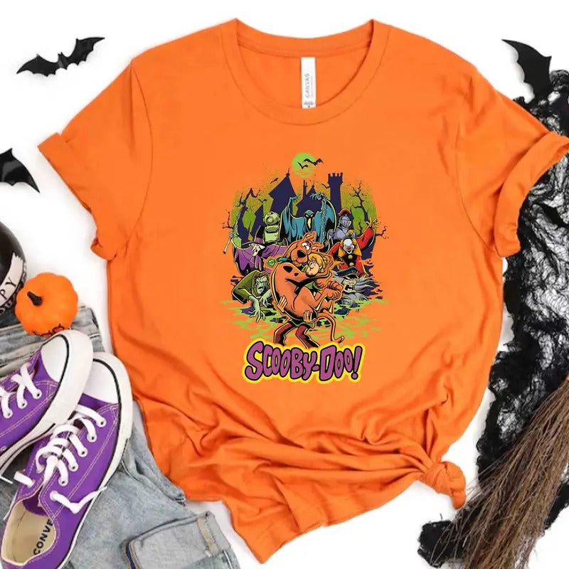 Cartoon Shirt, Hallowen Shirt, Cute Fall Shirt, Spooky Season