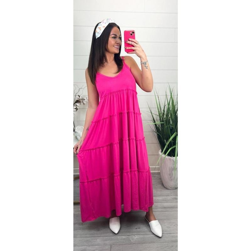 Cassie Tiered Maxi Dress
