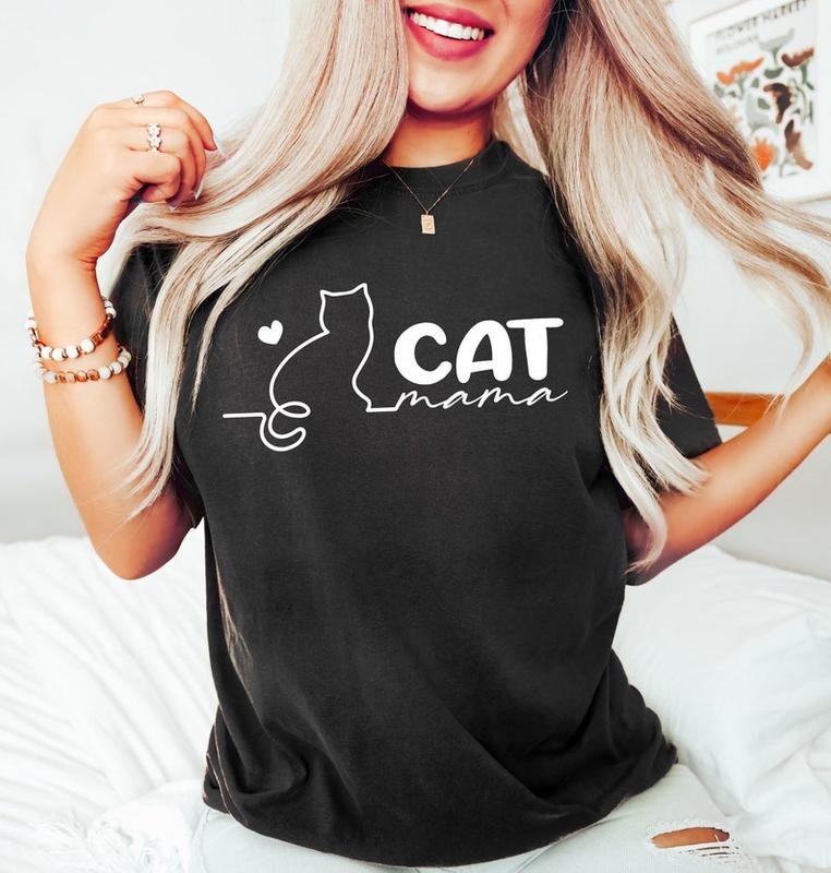 Cat Mama Shirt, Cat Mom Shirts, Mother's Day Gift For Cat Mom, For Men, For Women