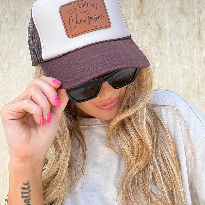 Champagne Trucker Hat