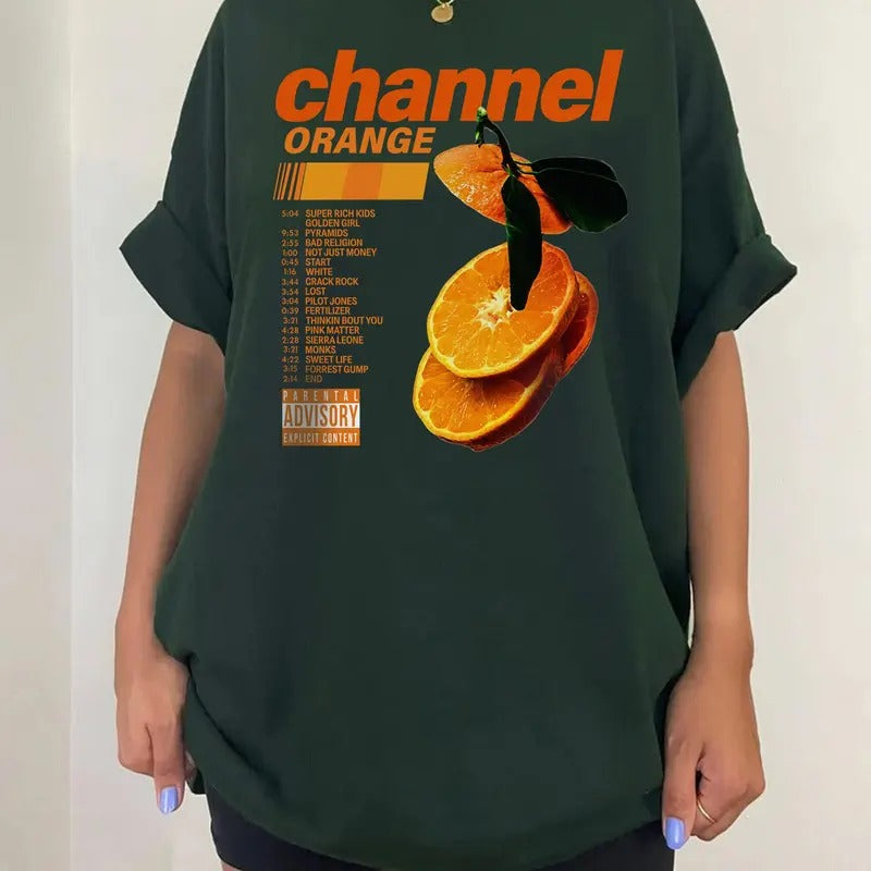 Channel Orange T-Shirt, Frank Shirt, Frank Album Graphic Tee, Unisex Shirt, Gift For Fans