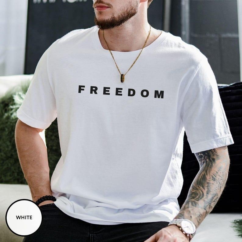 Charlie Kirk Freedom Shirt, Charlie Kirk T Shirt, Charlie Kirk Tee, Justice For Charlie Kirk Shirt, Charlie Kirk Quote Shirt