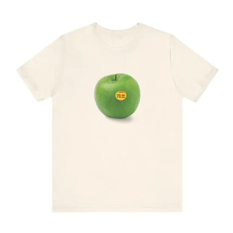 Charliii xcx apple brat t-shirt Cotton Fabric