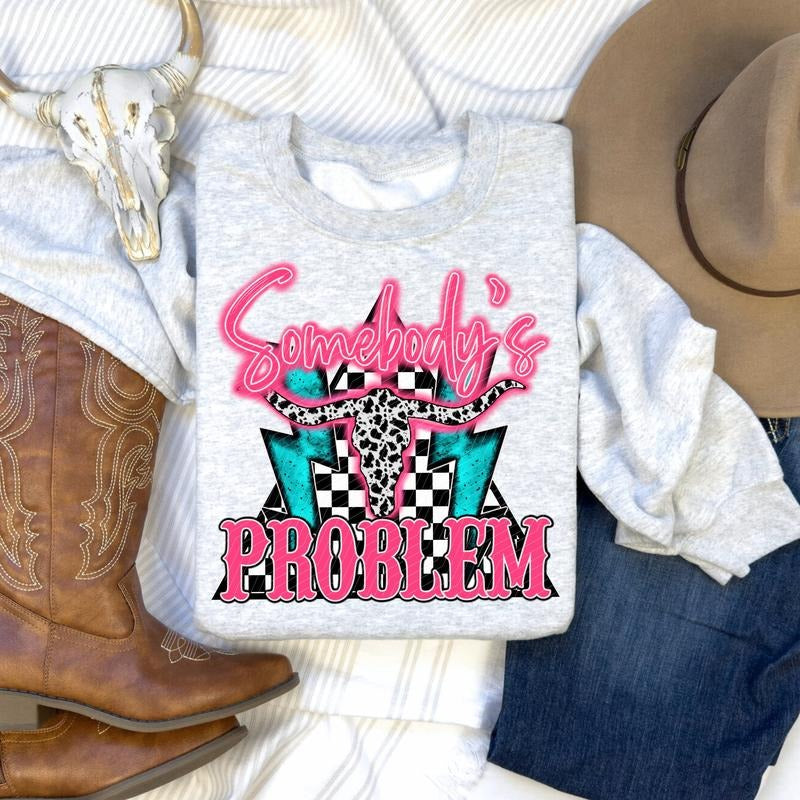 Checkered Problem DTF Transfers - THIS IS NOT A SHIRT