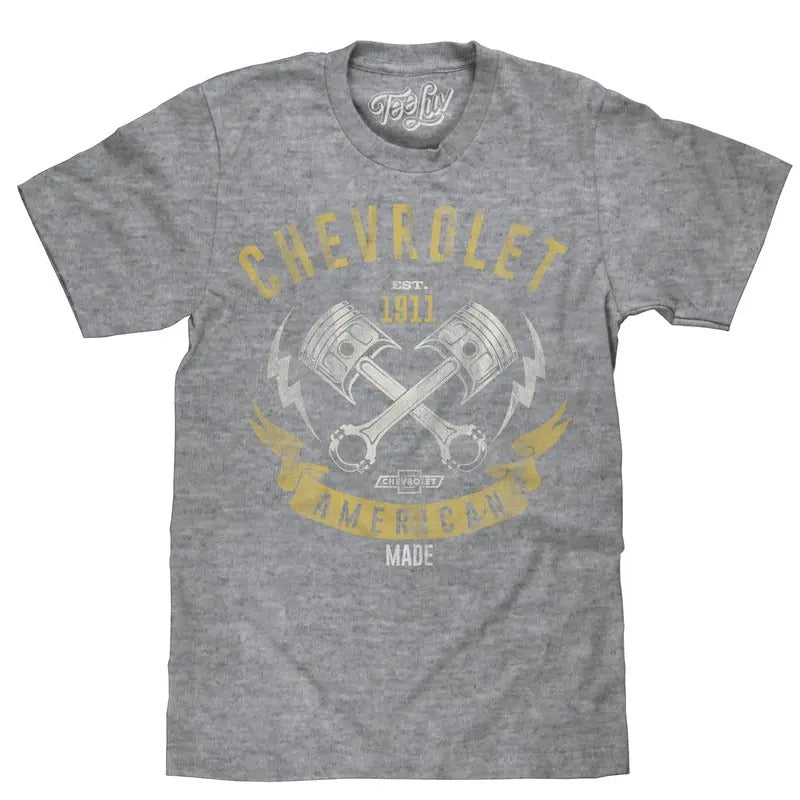 Chevrolet American Made T-Shirt - Gray