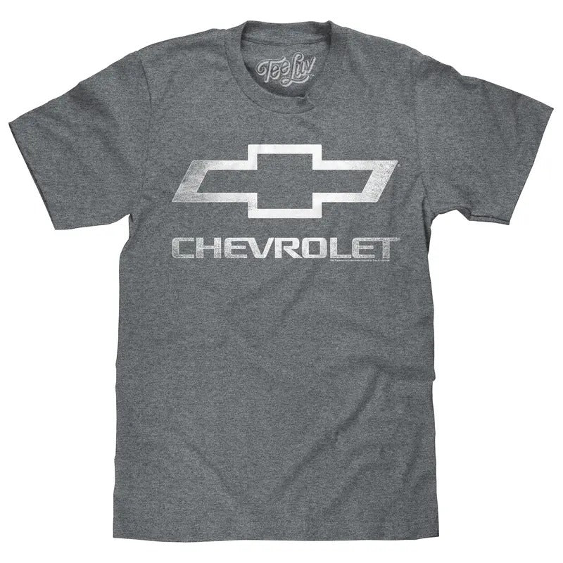 Chevrolet Bowtie Logo T-Shirt - Gray