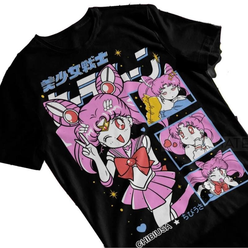 Chibiusa Tsukino Sailor Moon T-Shirt 90s Anime Tee
