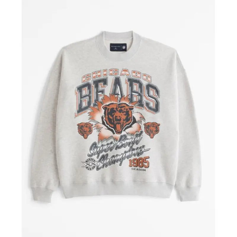 Chicago Sweatshirt All Teams Gifts For Football Fa_214 , Multiple Colorways - Full Size Range