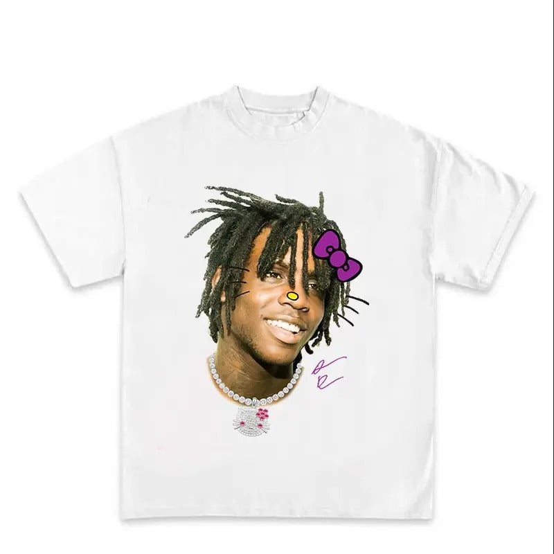 Chief Keef Kitty Purple Tee