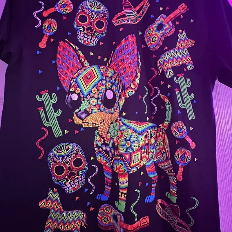 Chihuahua t-shirt small one side design