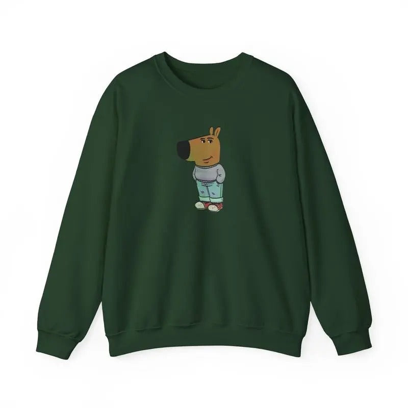 Chill Guy Sweatshirt, Just Chill Guy Unisex Tee, Funny Sweatshirt, Chill Guy Meme, Classic Tee Womenswear and Menswear Comfort