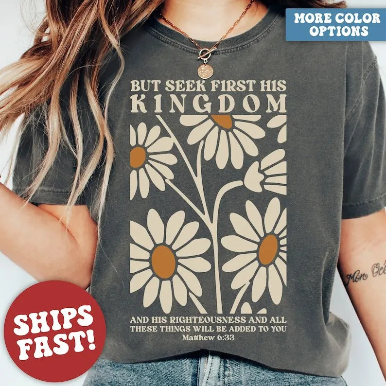 Christian Shirt, Christian Gifts, Inspirational Shirt, Religious Shirt, Bible Verse Shirt