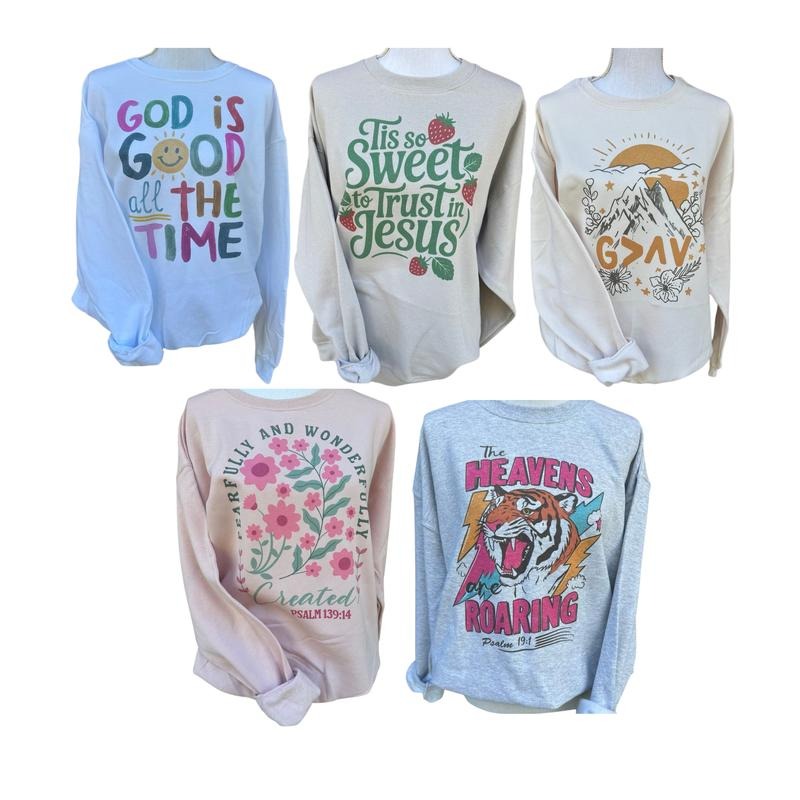 Christian Sweatshirts - Christian Clothing for Women