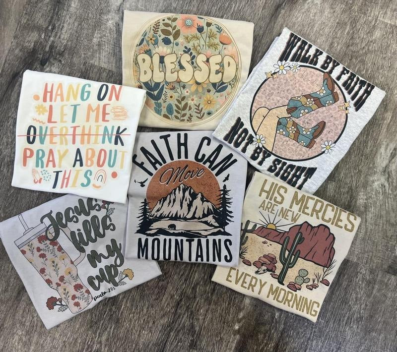 Christian Tees - August Collection