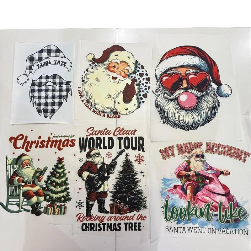 Christmas DTF Mystery Bundle ready to press transfers instant peel