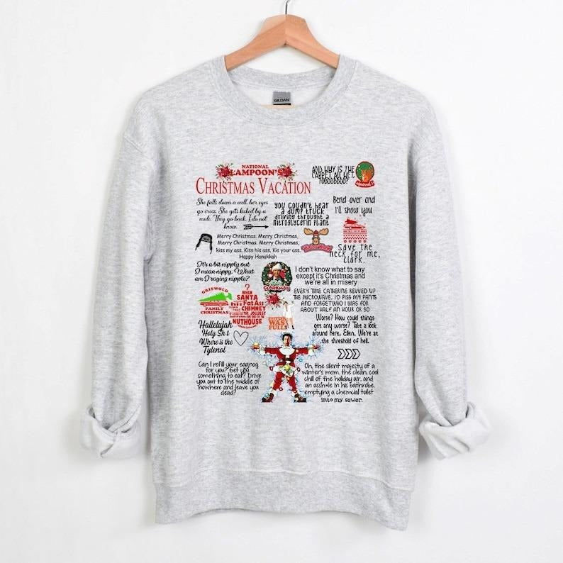 Christmas Vacation Rant Sweatshirt, National Lampoons Sweatshirt, Christmas Vacation Quotes, Clark Griswold Sweatshirt, Family Christmas