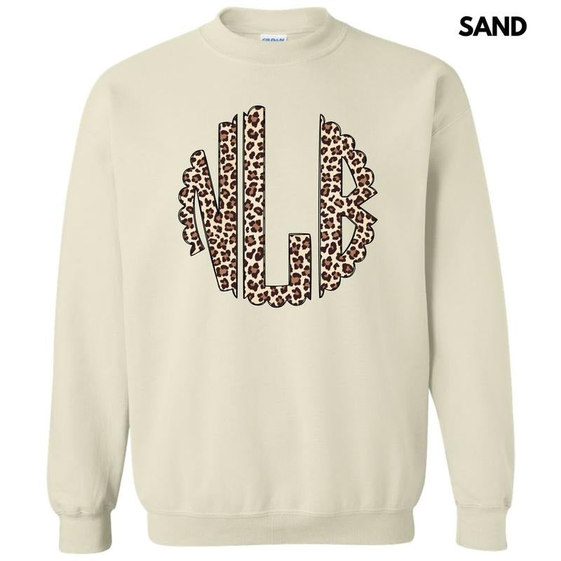 Classic Cheetah Monogram Sweatshirt 'NLB'