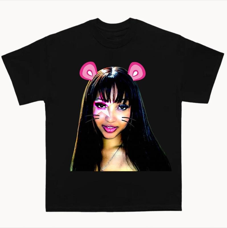 Classic Cotton Pinkpantheress Tee Unisex Heavy Cotton T-Shirt Gildan 5000