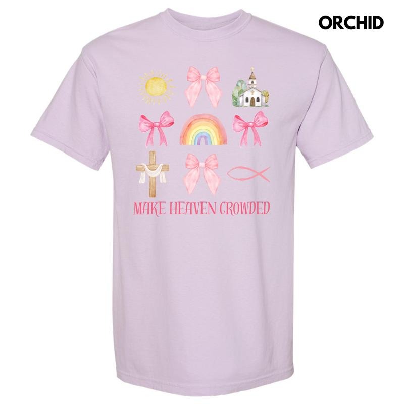 Collage Make Heaven Crowded Comfort Colors T-Shirt 'NLB'