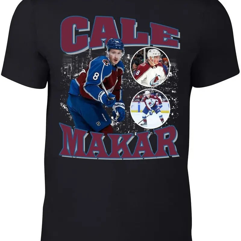 Colorado Cale Makar Bootleg Style T-Shirt