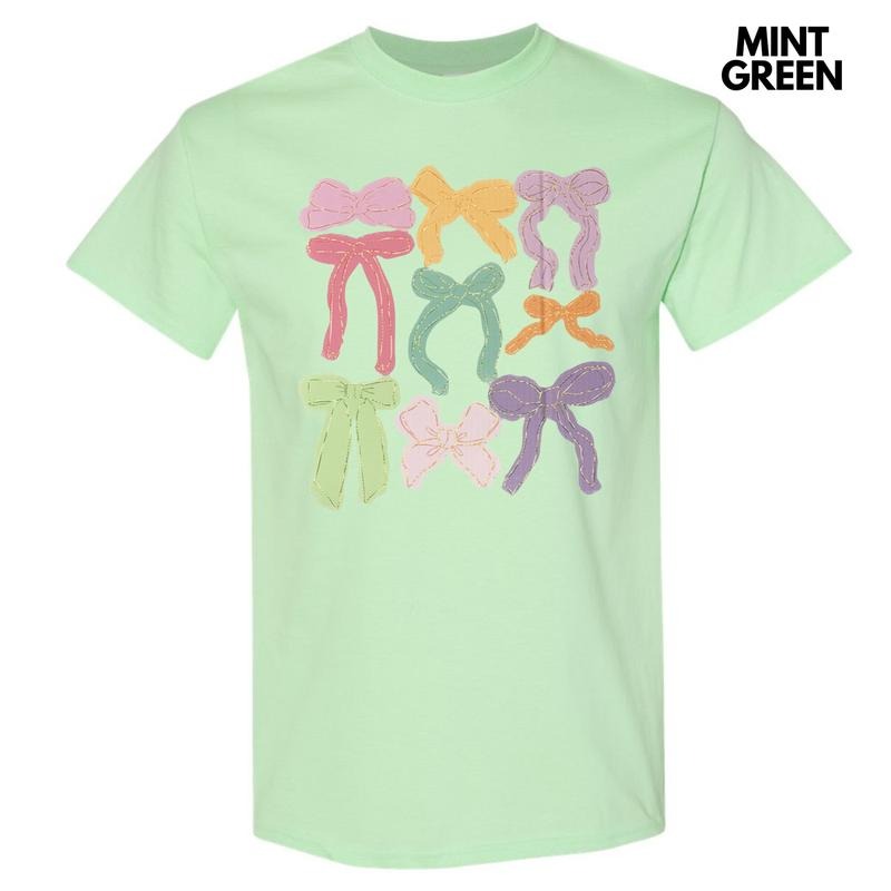 Colorful Coquette Bows Gildan Short Sleeve T-Shirt