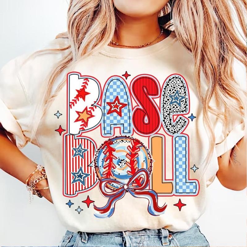 Comfort Colors Baseball Coquette Game Day T-Shirt, Brushstroke Baseball Coquette Shirt, Tis the Season T-Shirt, Baseball Mama T-Shirt