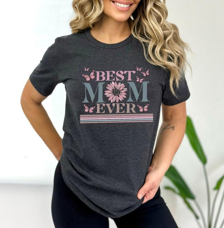 Comfort Colors Happy Mother's Day Shirt, Best Mom Ever Shirt, Mom Gift, Mother's Day Shirt, Mother's Day Gift, Mom Shirt