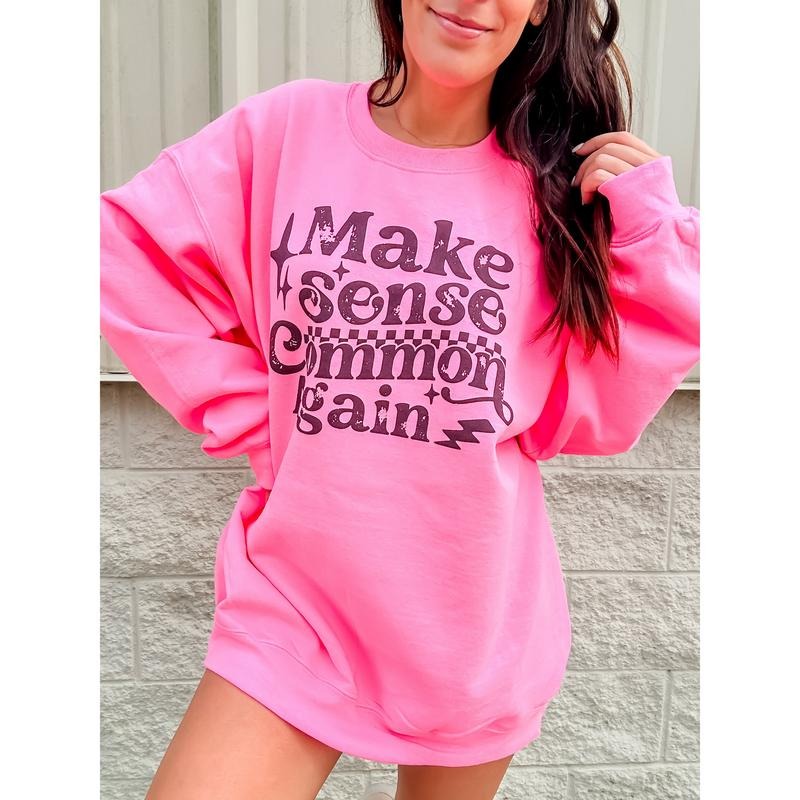 Common Again Graphic Pullover