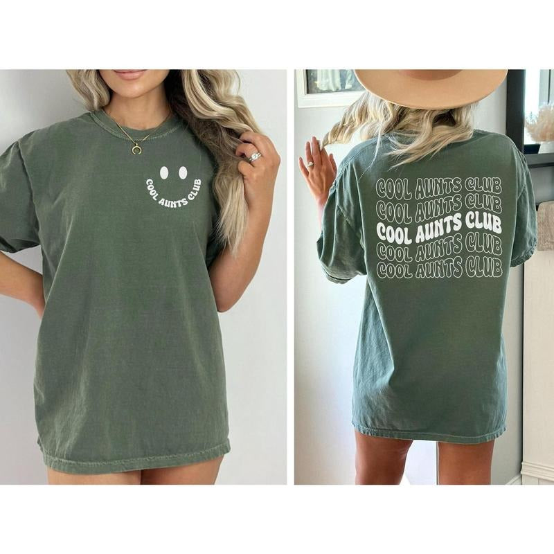 Cool Aunts Club Shirt, Comfort Colors Aunt T-shirt, Auntie Shirt, Gift for Aunt, Cool Aunt Tee, New Aunt Shirt, Future Aunt Gifts