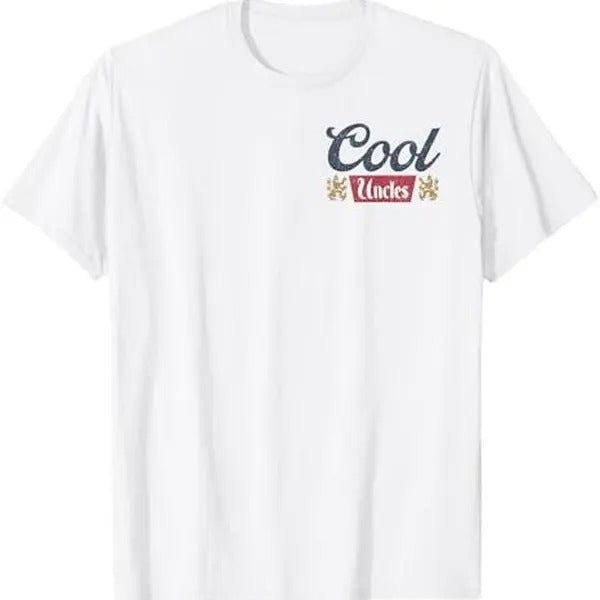 Cool Uncles Club Best Uncle Ever Funny Pocket Fathers Day T-Shirt